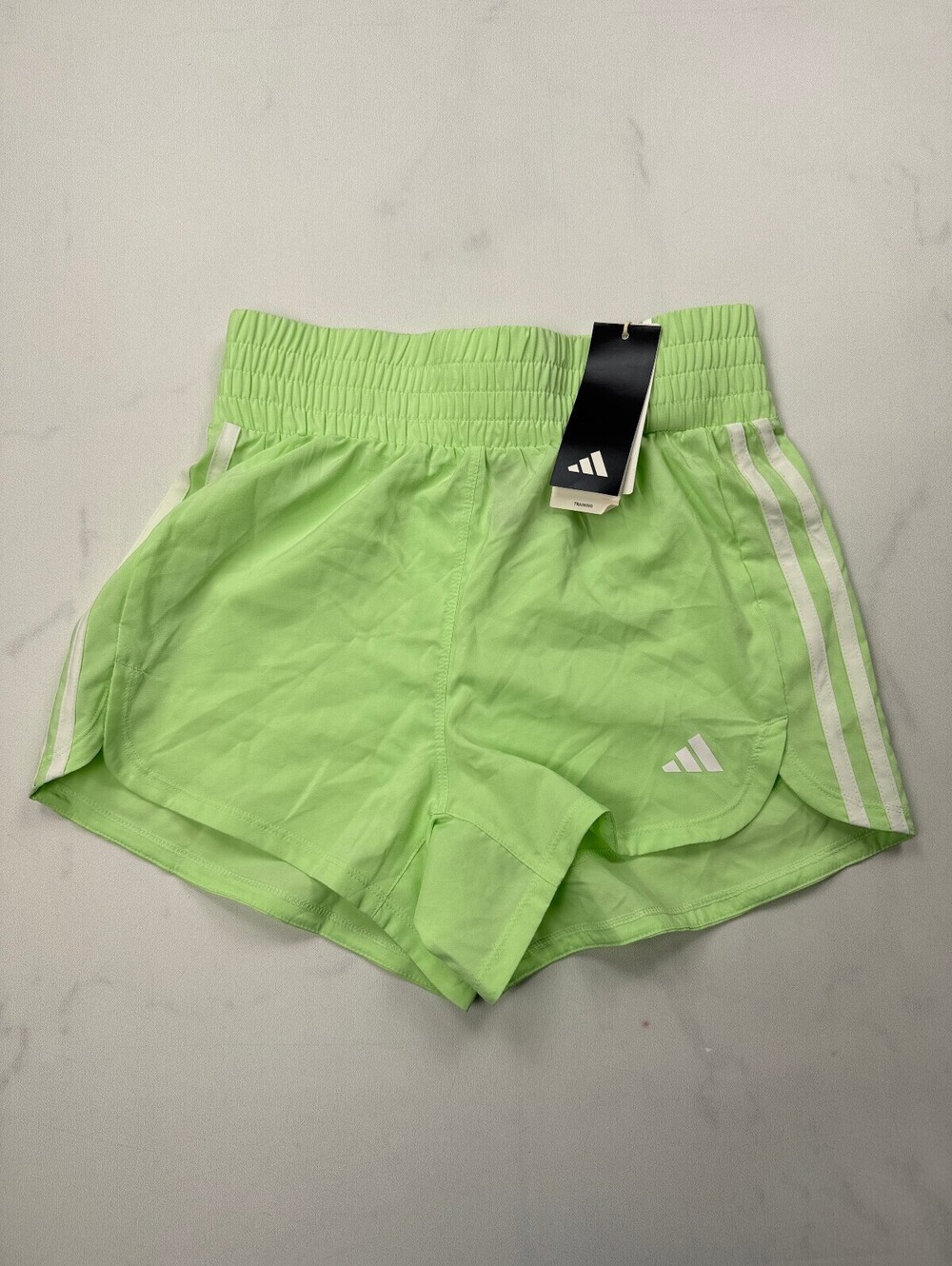 Adidas Racer Athletic Shorts Mint Modern Sporty - Womens XS NWT
